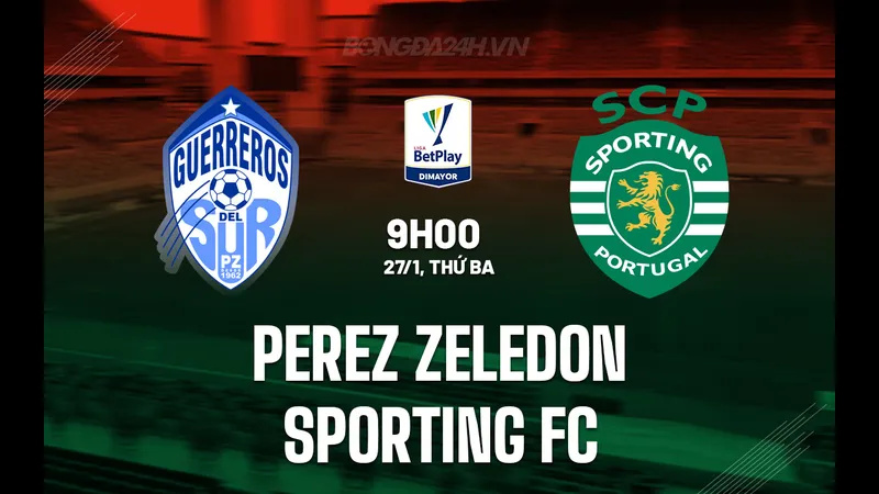 Cầu thủ Zeledon và Sporting FC vào tình huống tranh chấp trên sân Cầu thủ Zeledon và Sporting FC vào tình huống tranh chấp trên sân