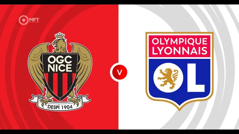 Cầu thủ Lyon và Nice đấu tranh gay gắt trên sân cỏ Cầu thủ Lyon và Nice đấu tranh gay gắt trên sân cỏ